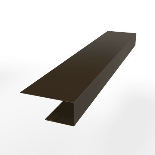 J-Профиль 18 мм RR 32 оцинкованный с порошковым покрытием 0,7 мм