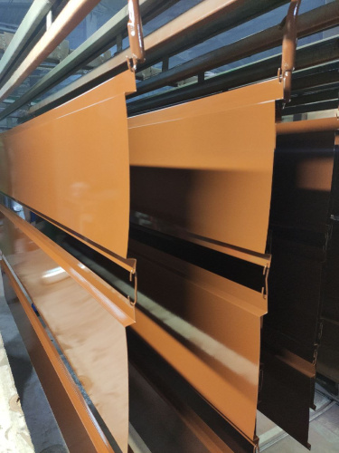 Планка стыковочная RAL 8011 оцинкованная c порошковым покрытием 0,45мм фото 2