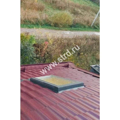 Окно мансардное дерево, лак ручка снизу Fakro FTS-V U2 (V22) Standart 114*118см фото 16