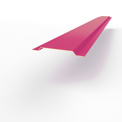 Нащельник RAL 4010 оцинкованный c полимерным покрытием 0,45 мм