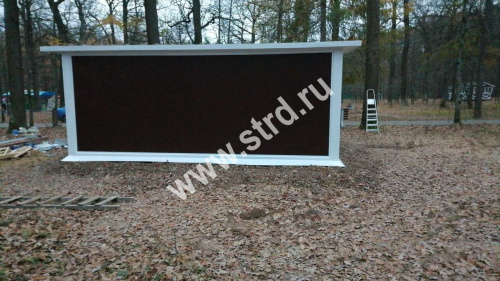 Стеновая трёхслойная сэндвич-панель накатка 50мм 1190мм с видимым креплением минеральная вата Полиэстер Panline фото 12