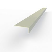 Лобовая планка (RAL 7038) оцинкованная, с порошковым покрытием 0,45 мм