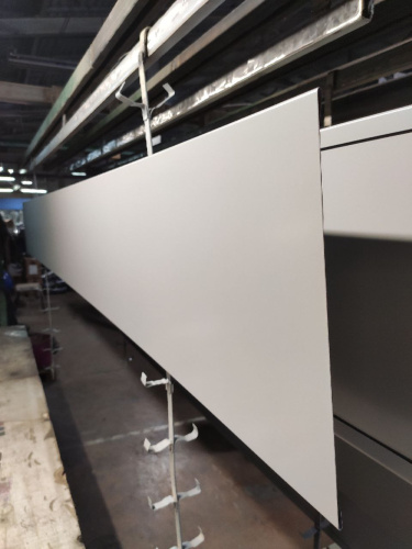 Планка стыковочная RAL 7040 оцинкованная c порошковым покрытием 0,45мм фото 4