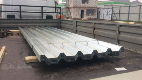 Профнастил оцинкованный НС44 buildstor 0,65х1060мм фото 2