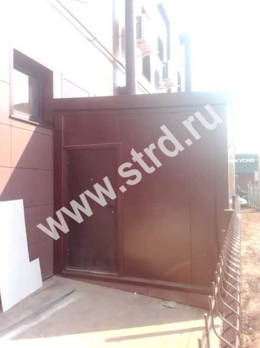 Стеновая трёхслойная сэндвич-панель микрориф 30 60мм 1190мм с видимым креплением минеральная вата Полиэстер Доборник фото 7