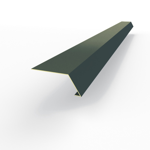 Карнизная планка RAL 7026 оцинкованная c порошковым покрытием 0,45мм Карнизная планка RAL 7026 оцинкованная c порошковым покрытием 0,45мм