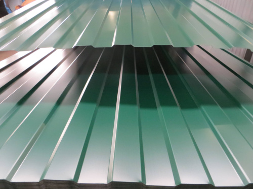 Профнастил оцинкованный с полимерным покрытием полиэстер С8 buildstor 0,35х1180мм RAL 1027 Карри жёлтый фото 9