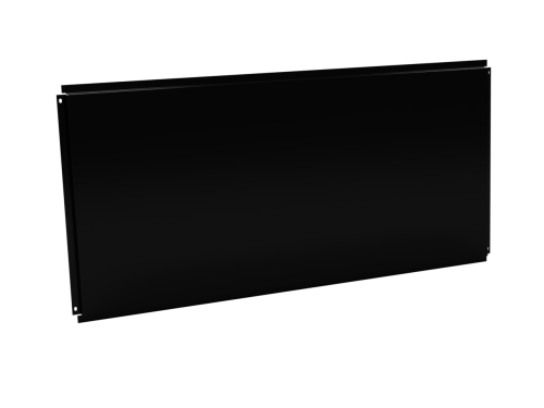 Фасадная кассета 1160х530 открытого типа, толщина 1 мм, RAL 9005 (Глубокий черный)