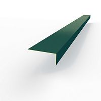 Лобовая планка (RAL 6004) оцинкованная, с порошковым покрытием 0,45 мм