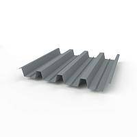 Профнастил Н60 (RAL 7046) 0,7х845мм оцинкованный, с полимерным покрытием (Полиэстер)