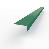 Лобовая планка (RAL 6000) оцинкованная, с порошковым покрытием 0,45 мм