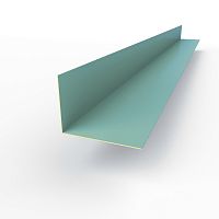 Планка угла внутренняя RAL 6034 оцинкованная c порошковым покрытием 0,45мм