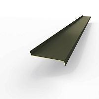 Отлив оконный оцинкованный c порошковым покрытием 0,7мм RAL 6007