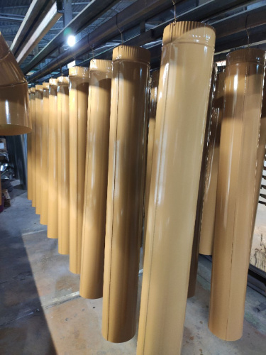 Труба водосточная оцинкованная порошок ф100х1250мм RAL 1011