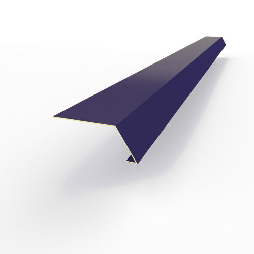 Карнизная планка RAL 5022 оцинкованная c порошковым покрытием 0,45мм Карнизная планка RAL 5022 оцинкованная c порошковым покрытием 0,45мм