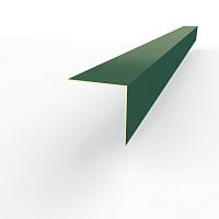 Планка угла внешнего RAL 6028 оцинкованная c порошковым покрытием 0,45мм