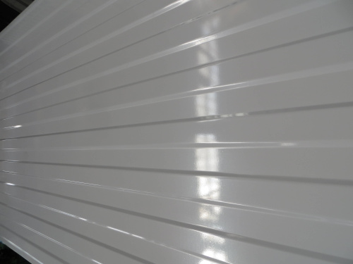 Профнастил оцинкованный с полимерным покрытием полиэстер С8 buildstor 0,7х1180мм RAL 7010 Брезентово-серый фото 8