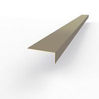 Лобовая планка (RAL 7048) оцинкованная, с порошковым покрытием 0,45 мм