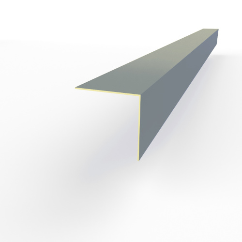 Планка угла внешнего RAL 7000 оцинкованная c порошковым покрытием 0,45мм