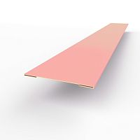 Планка стыковочная RAL 3015 оцинкованная c порошковым покрытием 0,45мм