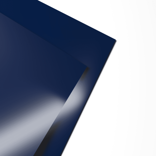 Гладкий лист 0.55мм RAL 5026 Перламутровый ночной синий