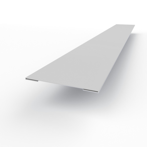 Планка стыковочная RAL 7047 оцинкованная c порошковым покрытием 0,45мм