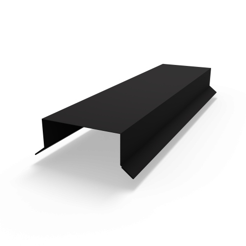 Парапет плоский RAL 8022 полиэстер 1 мм