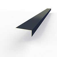 Лобовая планка (RAL 5011) оцинкованная, с порошковым покрытием 0,45 мм