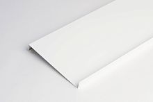 Отлив оконный оцинкованный c порошковым покрытием 0,7мм ширина более 625 мм RAL 9006