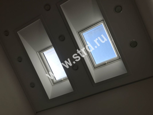 Окно мансардное ПВХ белый ручка снизу Fakro PTP-V U3  ThermoPro Profi 78*98см фото 18