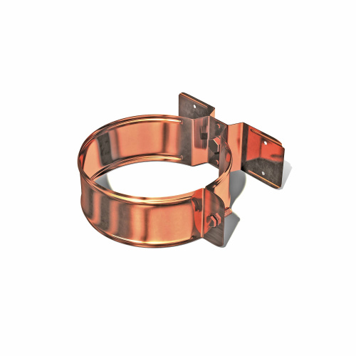 Крепление водосточный трубы шпилька медное ф90х10х250мм Крепление водосточный трубы шпилька медное ф90х10х250мм