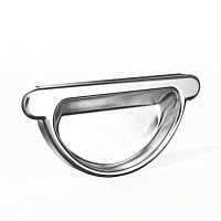 Заглушка желоба водосточного оцинкованная Grand Line Optima ф125мм