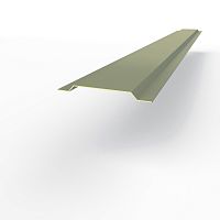 Нащельник RAL 7033 оцинкованный c полимерным покрытием 0,45 мм