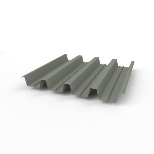 Профнастил Н60 (RAL 7023) 0,5х845мм оцинкованный, с полимерным покрытием (Полиэстер)
