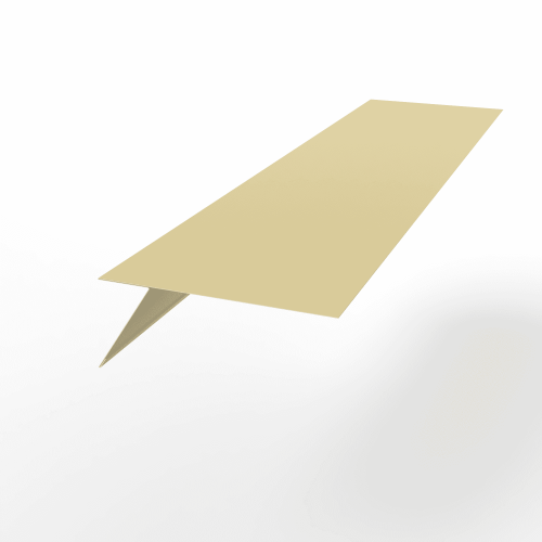 Планка карнизная оцинкованная с порошковым покрытием 0,45мм  RAL 1014