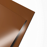 Гладкий лист 0.55мм RAL 8003 Глиняный коричневый