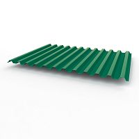 Профнастил оцинкованный с полимерным покрытием полиэстер С21 buildstor 0,45х1051мм RAL 6016 Бирюзово-зелёный
