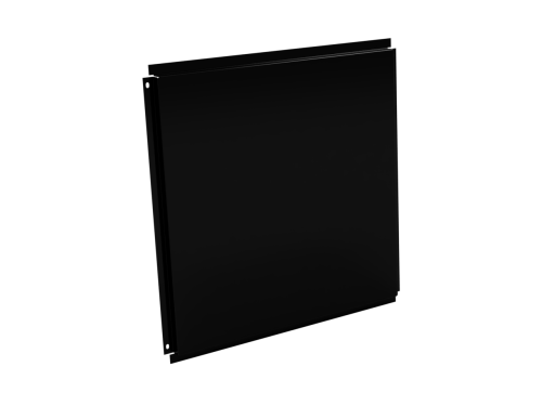 Фасадная кассета 530х530 открытого типа, толщина 0,7 мм, RAL 9005 (Глубокий черный)