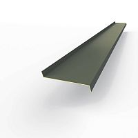 Отлив оконный оцинкованный c порошковым покрытием 0,7мм RAL 7042