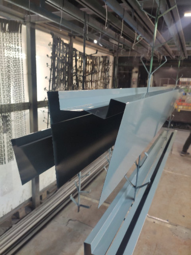 Планка угла внешнего RAL 7000 оцинкованная c порошковым покрытием 0,45мм фото 4