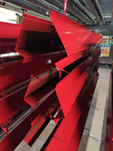 Планка стыковочная RAL 3000 оцинкованная c порошковым покрытием 0,45мм фото 2