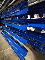 Желоб водосточный оцинкованный порошок ф220х2000мм RAL 5005