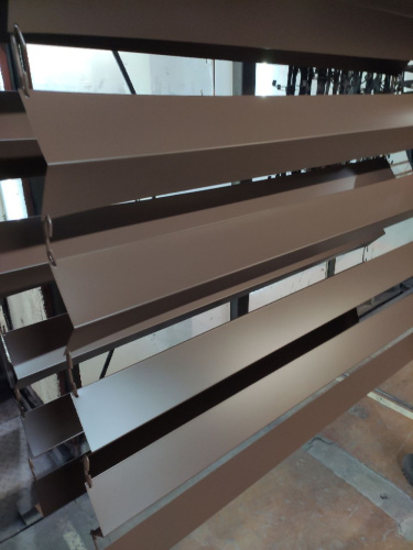 Планка угла внешнего RAL 8025 оцинкованная c порошковым покрытием 0,45мм фото 3