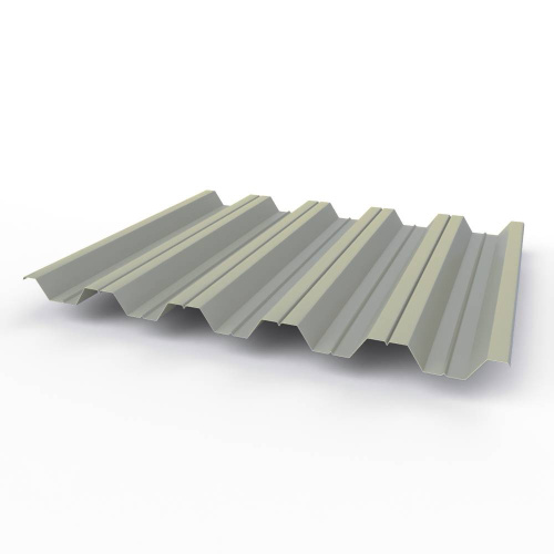 Профнастил оцинкованный с полимерным покрытием НС35 Grand line Optima 0,45х1060мм RAL 7004