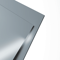 Гладкий лист 0.9мм RAL 7001 Серебристо-серый