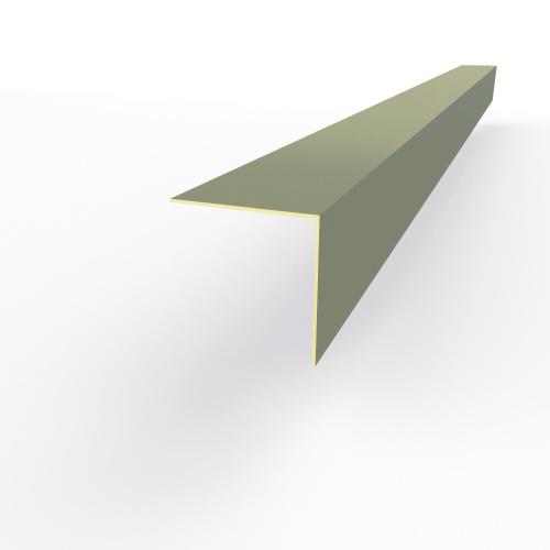 Планка угла внешнего RAL 7033 оцинкованная c порошковым покрытием 0,45мм