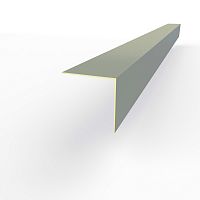 Планка угла внешнего RAL 7042 оцинкованная c порошковым покрытием 0,45мм