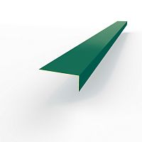 Лобовая планка (RAL 6026) оцинкованная, с порошковым покрытием 0,45 мм