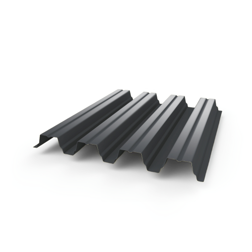 Профнастил Н75 - 0,65 (RAL 7015) с полимерным покрытием (полиэстер)