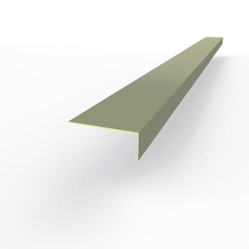 Лобовая планка (RAL 7033) оцинкованная, с порошковым покрытием 0,45 мм